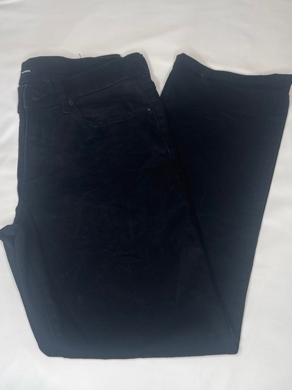 Express Men’s Black Jeans - Classic Straight Fit